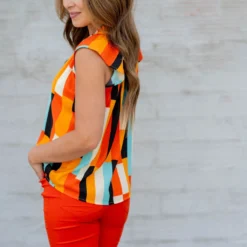 Color Blocked Flutter Trim Blouse 30 Color Blocked Flutter Trim Blouse -Women's Clothing Store untitled 3643 c782e14e fc84 4b30 95af 75441b66ac3d