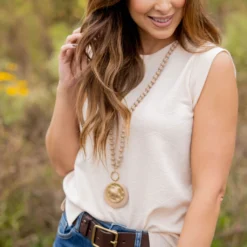 Subtle Diamonds Thick Trim Tank -Women's Clothing Store untitled 3711