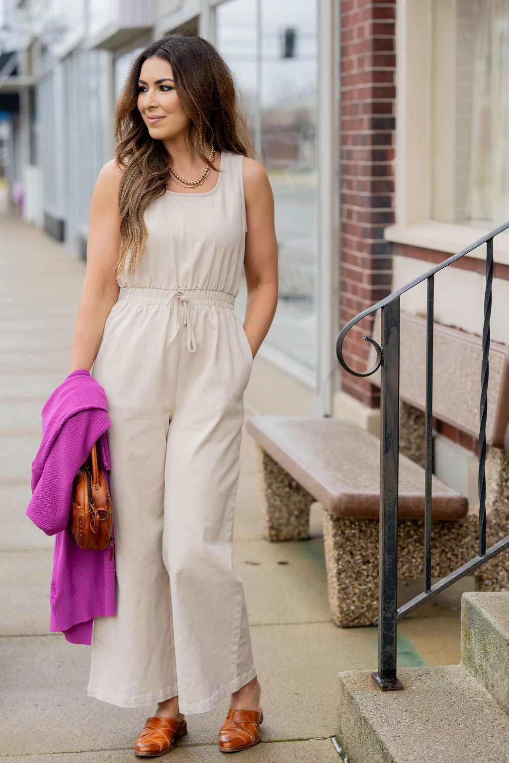 Wrap Back Tank Jumpsuit 1 Wrap Back Tank Jumpsuit