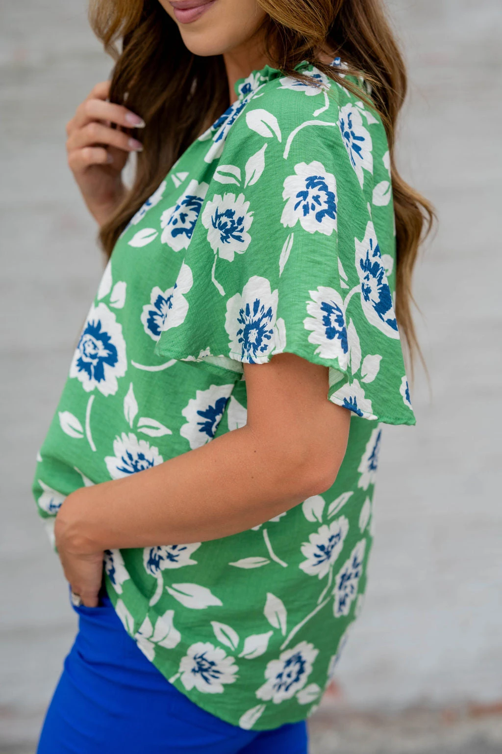 Floating Blooms Relaxed Sleeve Tee 20 Floating Blooms Relaxed Sleeve Tee - Image 20