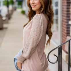 Scattered Daisies Sleeve Tee -Women's Clothing Store untitled 3779 24d7e8c3 82ad 40dc 9e20 eb7b938bacdf