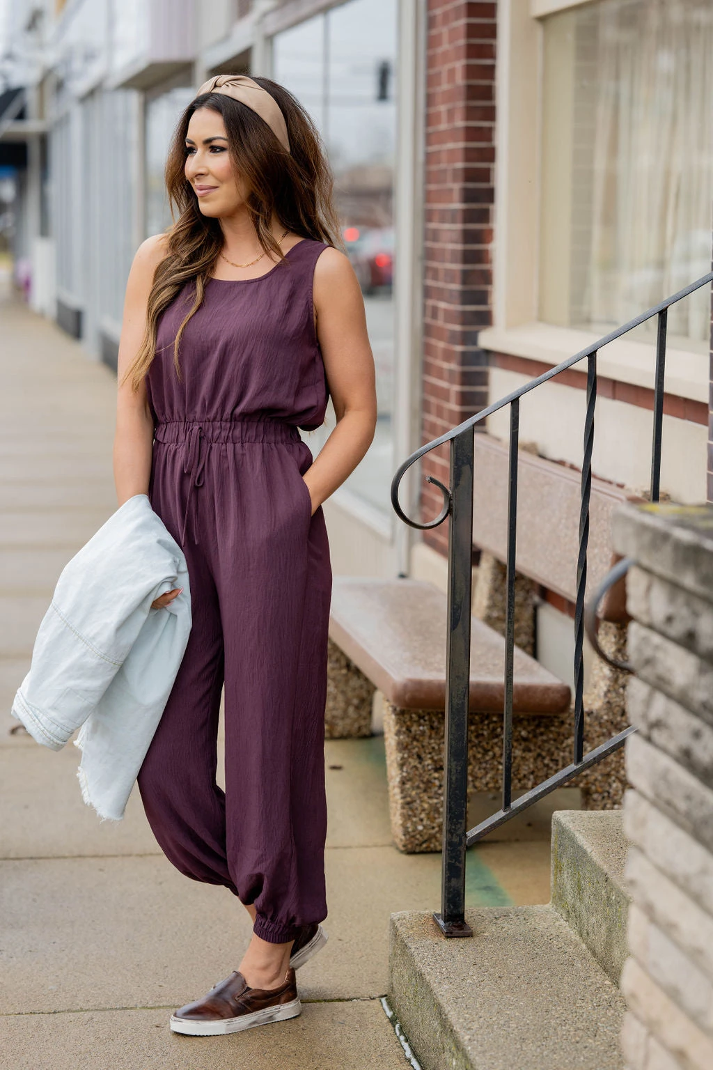 V Back Jogger Jumpsuit 3 V Back Jogger Jumpsuit - Image 3