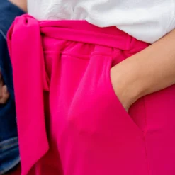 Elevated Tie Waist Pants -Women's Clothing Store untitled 3954