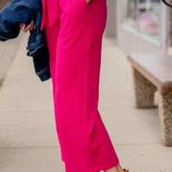 Elevated Tie Waist Pants -Women's Clothing Store untitled 3961