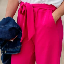 Elevated Tie Waist Pants -Women's Clothing Store untitled 3967