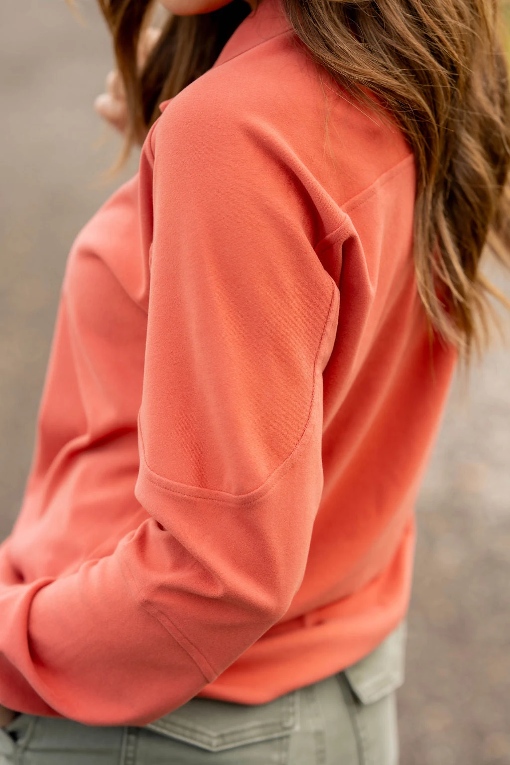 Rib Accented Button Pullover 6 Rib Accented Button Pullover - Image 6