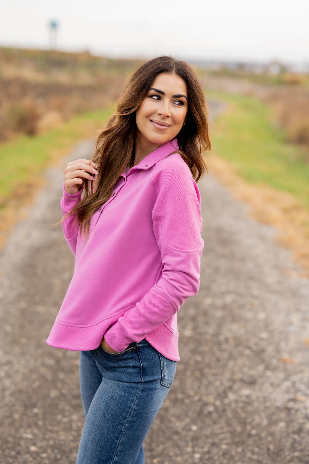 Side Slit Rib Accented Pullover 20 Side Slit Rib Accented Pullover - Image 20