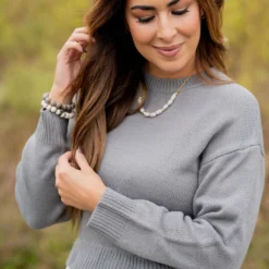 Floral Faux Layered Sweater Dress -Women's Clothing Store untitled 4316 a5bdee21 e44b 4e97 919e af93732de2e0