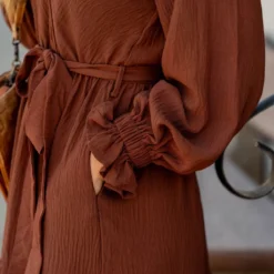 Wrap Top Tiered Maxi Dress -Women's Clothing Store untitled 4393 707470