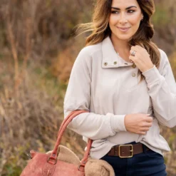 Rib Accented Button Pullover 23 Rib Accented Button Pullover -Women's Clothing Store untitled 4499 448ecb97 5056 48c4 b0d6 2fea84462a50