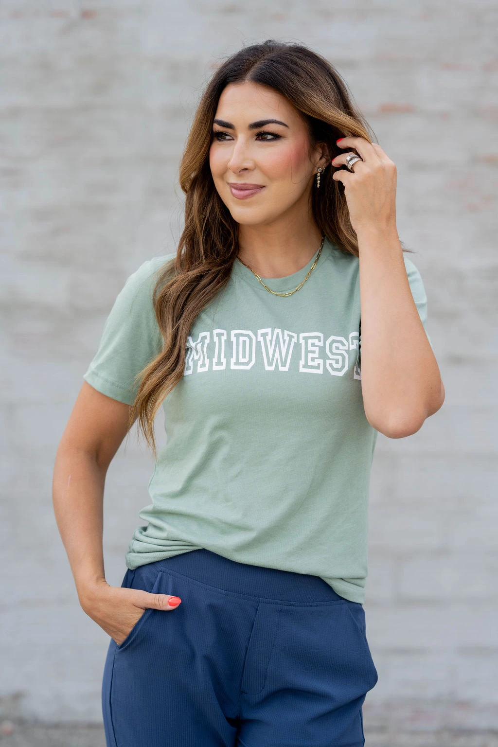 Outlined Midwest Graphic Tee 1 Outlined Midwest Graphic Tee