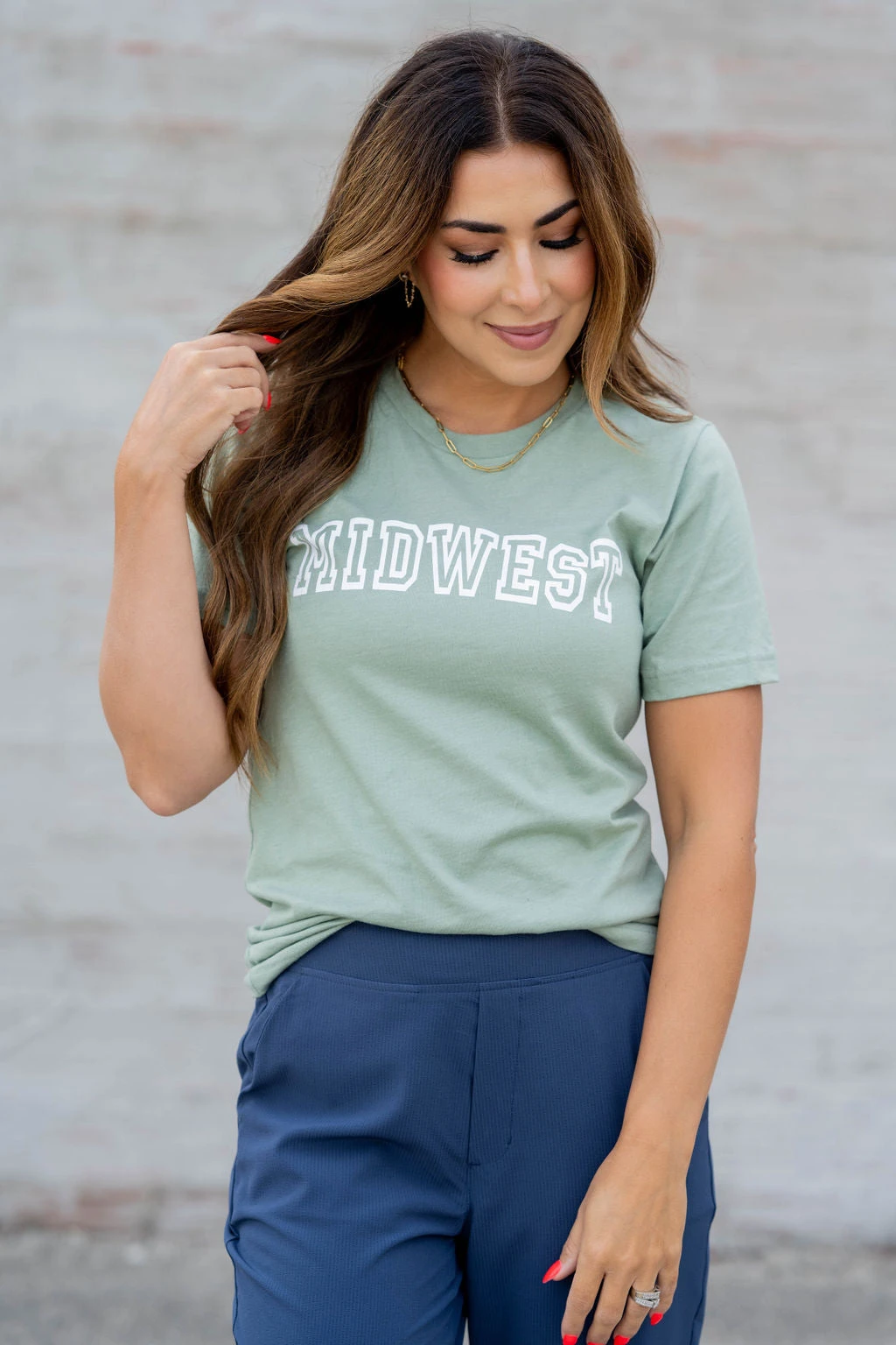 Outlined Midwest Graphic Tee 2 Outlined Midwest Graphic Tee - Image 2