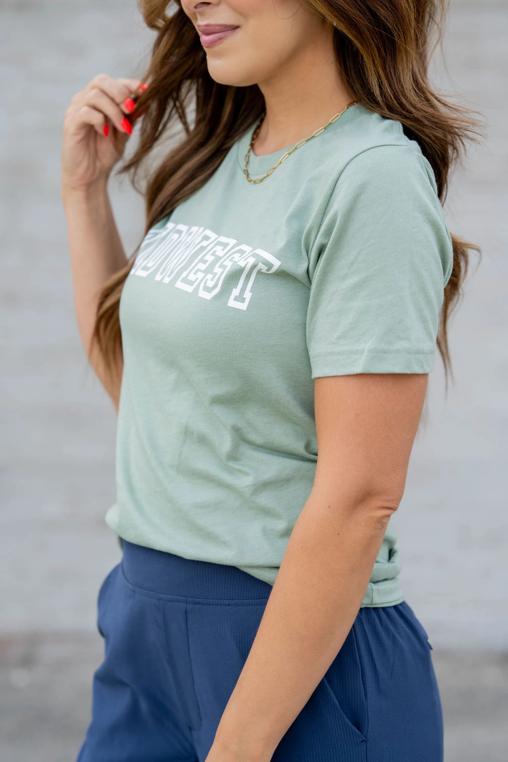 Outlined Midwest Graphic Tee 4 Outlined Midwest Graphic Tee - Image 4