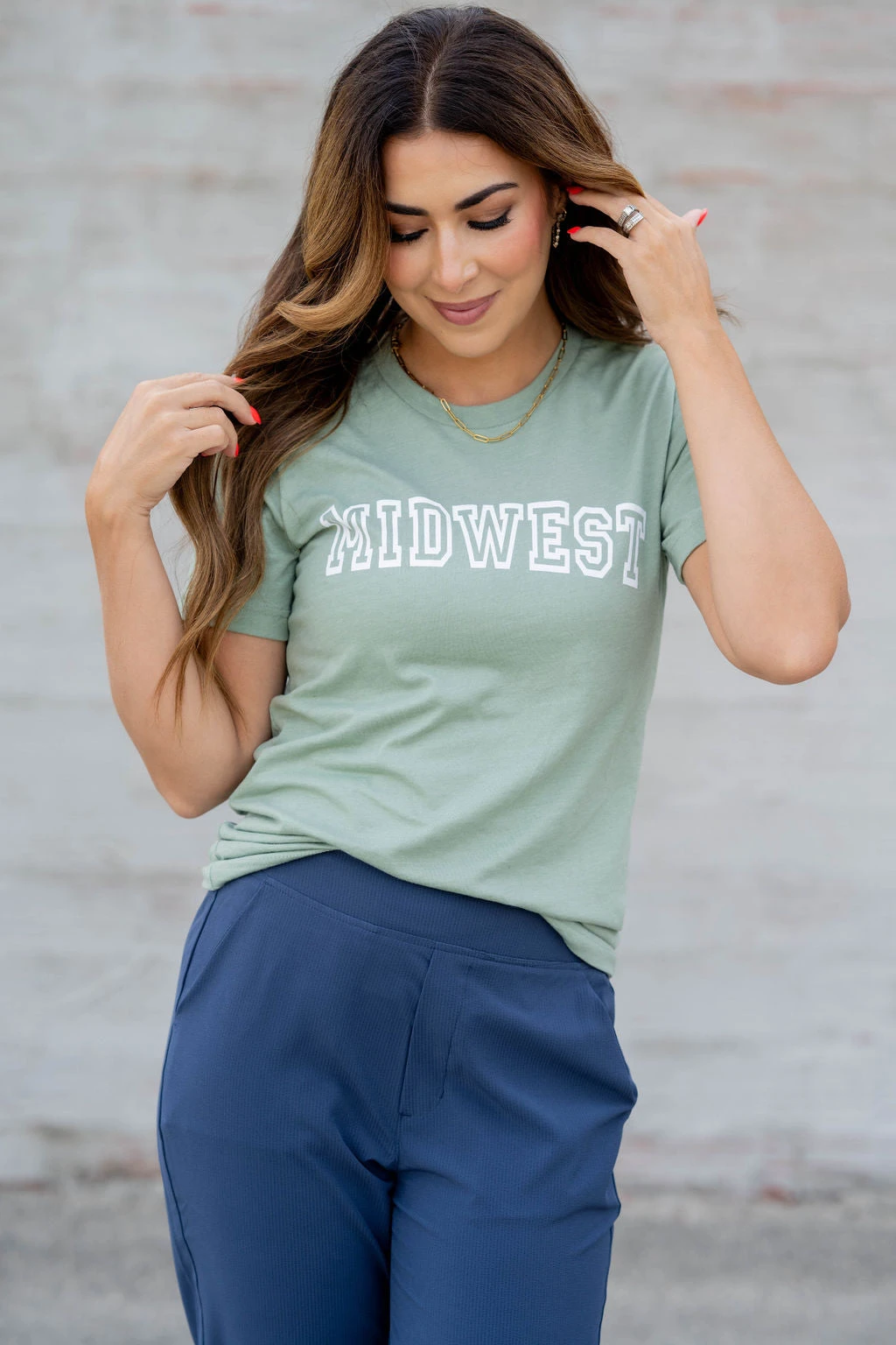 Outlined Midwest Graphic Tee 6 Outlined Midwest Graphic Tee - Image 6