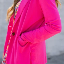 Set The Tone Two Pocket Blazer -Women's Clothing Store untitled 4623