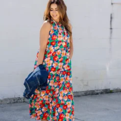 Painted Colorful Floral Tiered Maxi Dress 14 Painted Colorful Floral Tiered Maxi Dress -Women's Clothing Store untitled 4682 88d8196c be87 4533 b1b9 8fb04174a2f8