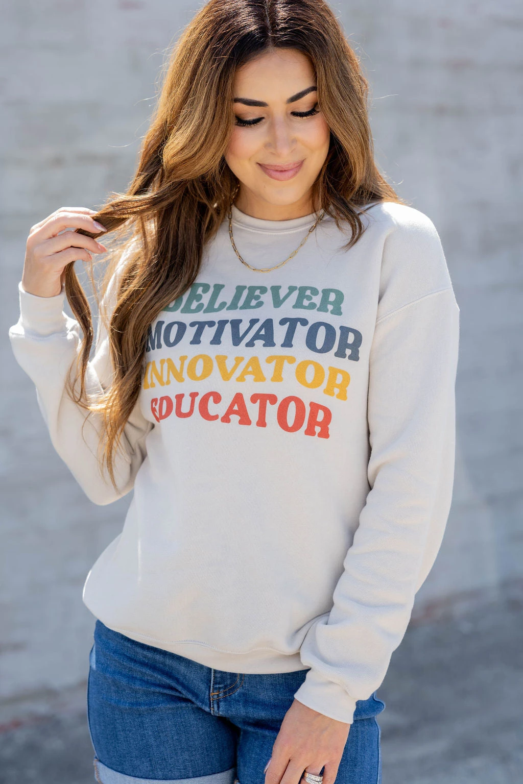 Educator Graphic Crewneck 1 Educator Graphic Crewneck