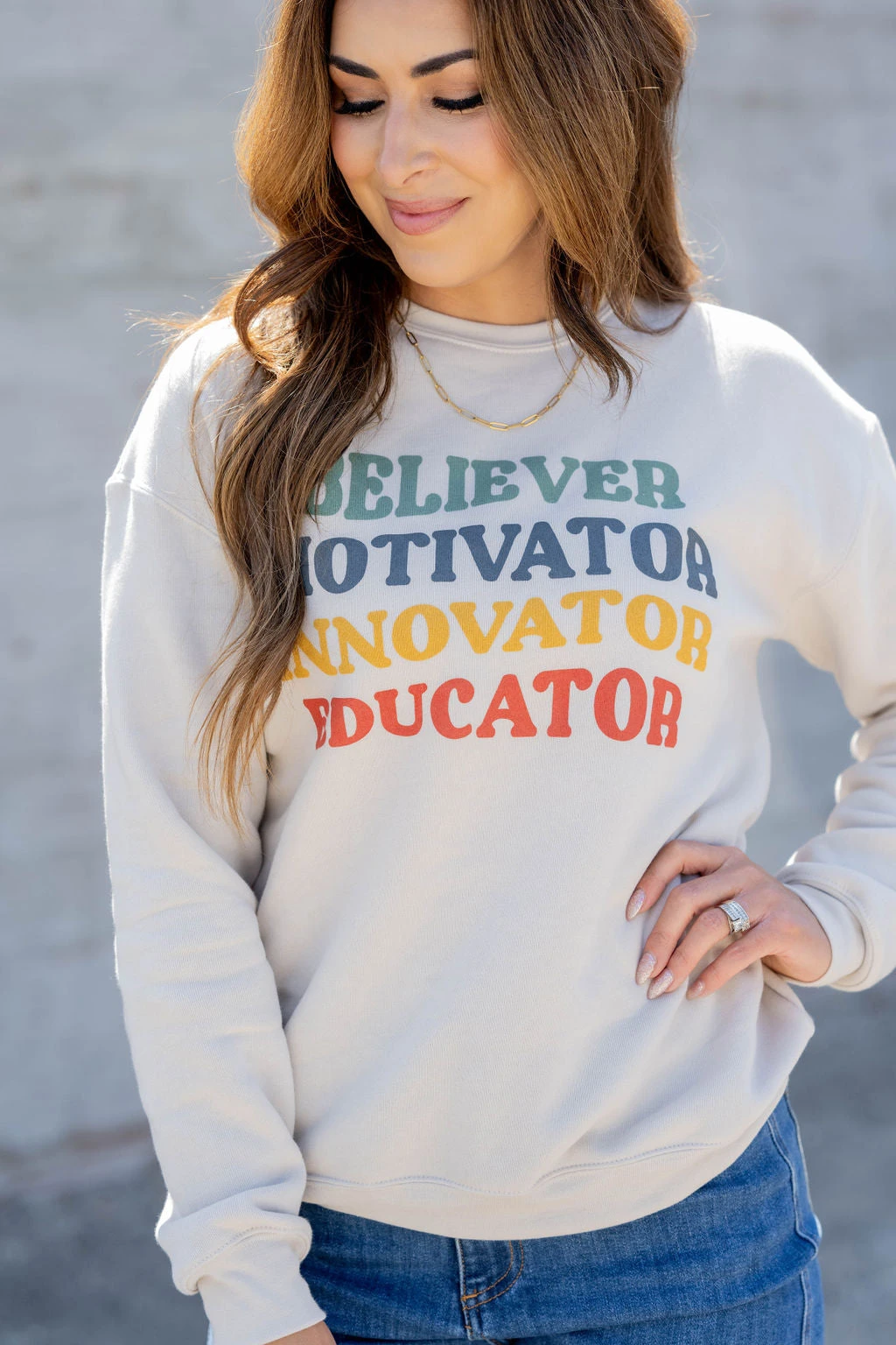 Educator Graphic Crewneck 3 Educator Graphic Crewneck - Image 3