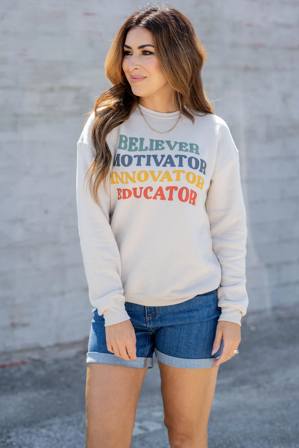 Educator Graphic Crewneck 4 Educator Graphic Crewneck - Image 4