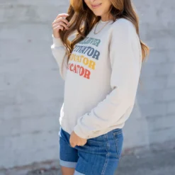 Educator Graphic Crewneck 11 Educator Graphic Crewneck -Women's Clothing Store untitled 4731 5ac744cd 13d7 4378 af2b 685e0a373993