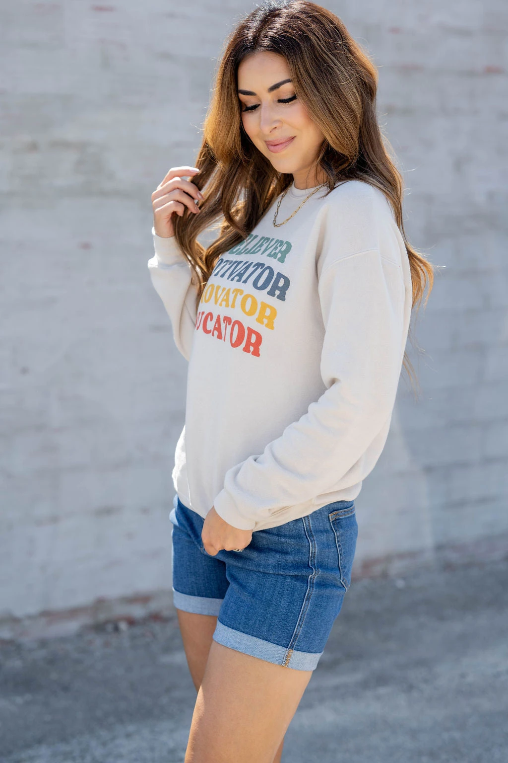 Educator Graphic Crewneck 5 Educator Graphic Crewneck - Image 5