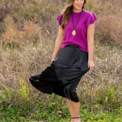 Chic Pleated Midi Skirt -Women's Clothing Store untitled 4803 6a3f6ff2 e57a 4a2b ac8b 4518c76c5217