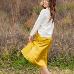 Chic Pleated Midi Skirt -Women's Clothing Store untitled 4854 a367c758 566d 4e78 a6b2 9f10445a4bdb