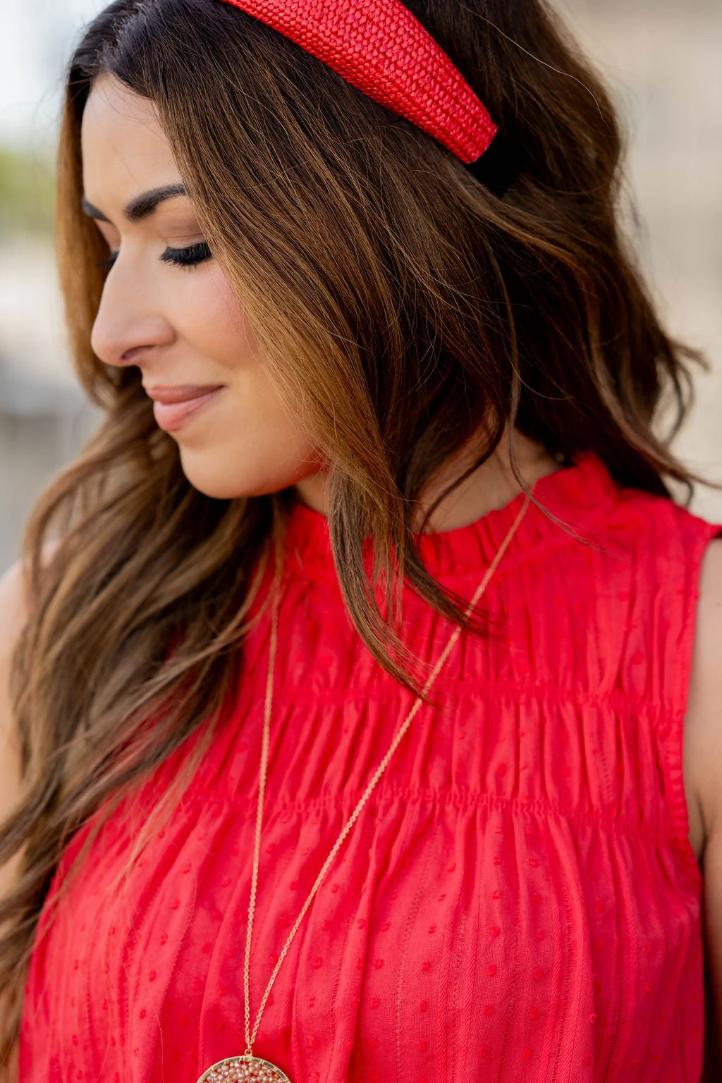 Detailed Smocked Top Tank 8 Detailed Smocked Top Tank - Image 8