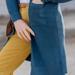 Waffled Two Pocket Tunic Cardigan -Women's Clothing Store untitled 5030 d9e365ac baa1 4683 ad43 02475dae5de6