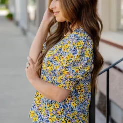 Wildflowers Ruched Puff Sleeve Blouse -Women's Clothing Store untitled 5183 b2ea0b03 5c0a 49e2 a334 704b2fc01e76