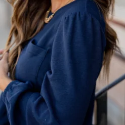 Waffled Balloon Sleeve Tee -Women's Clothing Store untitled 5217 87f851ad 47f0 4910 bdd8 bbc57aab1da8