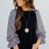 Dainty Daisies Statement Sleeve Tee