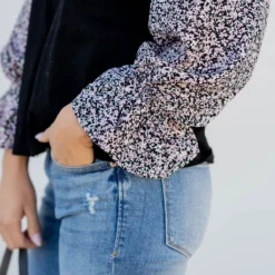 Dainty Daisies Statement Sleeve Tee 10 Dainty Daisies Statement Sleeve Tee -Women's Clothing Store untitled 5290