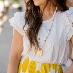 Dual Eyelet Flutter Tank -Women's Clothing Store untitled 5380 1e62eaa7 bc88 490b 97c1 d623d4f76347