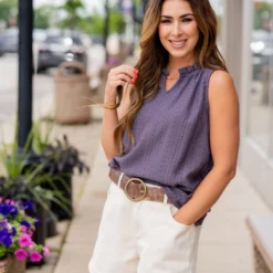 Eyelet Cinched V-Neck Tank 32 Eyelet Cinched V-Neck Tank -Women's Clothing Store untitled 5467 b5009163 c388 44eb acd6 b21c9dc3131b