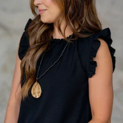 Classic All Around Cinched Tank -Women's Clothing Store untitled 5561