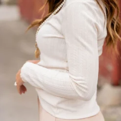 Braided Textured Long Sleeve Tee 17 Braided Textured Long Sleeve Tee -Women's Clothing Store untitled 5626 1b2f11cc 9d39 4784 93aa 13f605839278