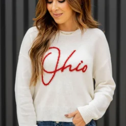 Ohio Tinsel Sweater
