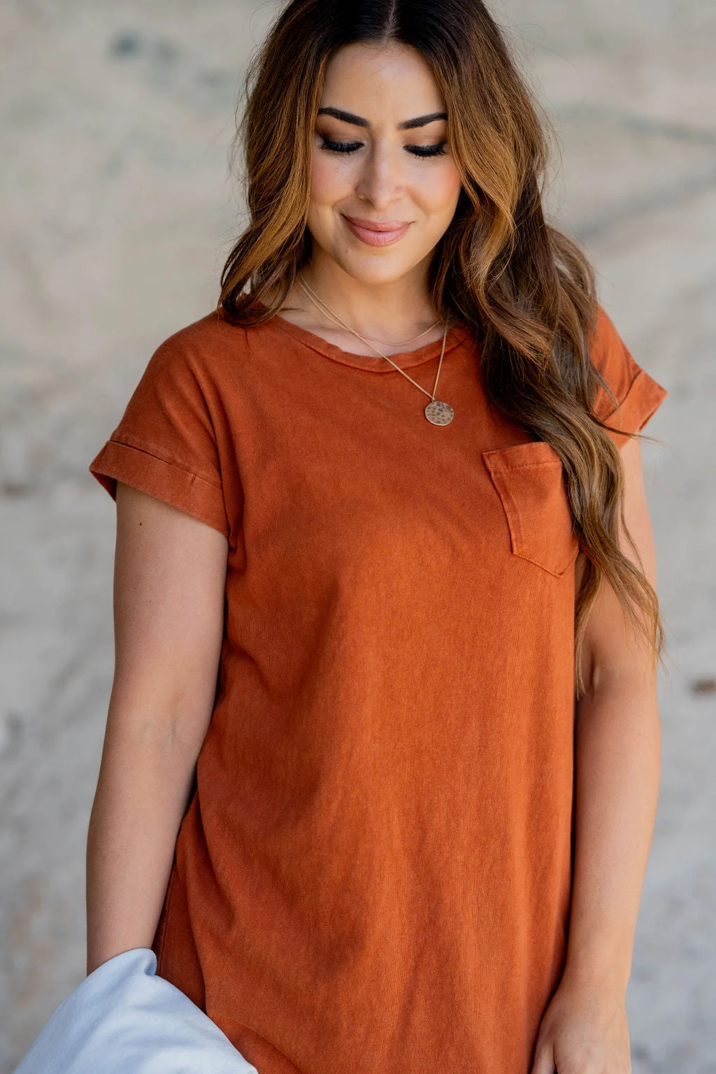 Vintage Pocket Accented Tee Dress 3 Vintage Pocket Accented Tee Dress - Image 3