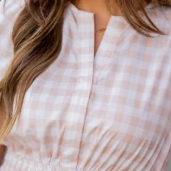 Gingham Short Sleeve Tiered Dress 19 Gingham Short Sleeve Tiered Dress -Women's Clothing Store untitled 5822 47651101 b40e 4c47 adad 6dfcf2b6da71