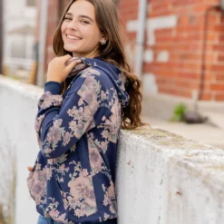 Vintage Floral Hooded Sweatshirt 27 Vintage Floral Hooded Sweatshirt -Women's Clothing Store untitled 5843