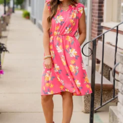 Painted Petals Ruffle Trim Dress 30 Painted Petals Ruffle Trim Dress -Women's Clothing Store untitled 5924 8b62d7bc 6e39 4ffb a75c 4af5dbe8074c