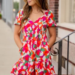 Tropics Tiered Babydoll Dress -Women's Clothing Store untitled 5956 b008b6aa 0054 4b88 a5a1 0da03cd54fb9