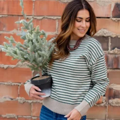 Everyday Striped Sweater -Women's Clothing Store untitled 5966 397986aa 5a06 4516 bfe2 977b3c7a74f5