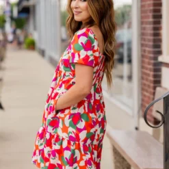 Tropics Tiered Babydoll Dress -Women's Clothing Store untitled 5972