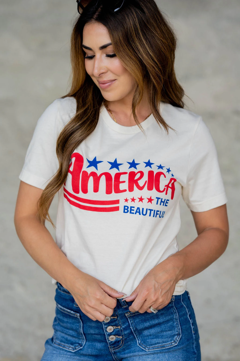 America The Beautiful Graphic Tee 2 America The Beautiful Graphic Tee - Image 2
