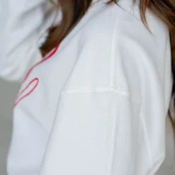 Bold Ohio Girl Ribbed Graphic Crewneck -Women's Clothing Store untitled 5999