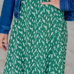 Brush Stroked Double Ruffle Bottom Midi Skirt -Women's Clothing Store untitled 6087 e7bcef96 ea71 46f5 aadf c82a804ed77f