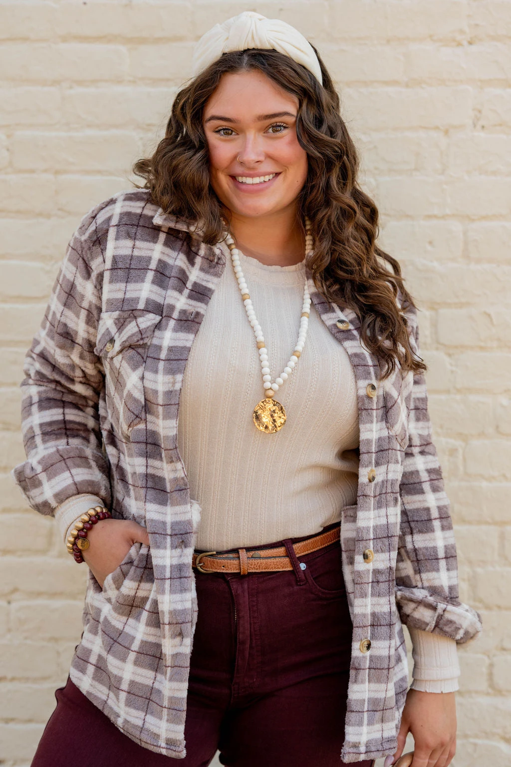 Power Trip Plaid Shacket 14 Power Trip Plaid Shacket - Image 14