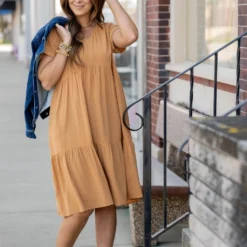 Flowy Tiered Midi Dress 24 Flowy Tiered Midi Dress -Women's Clothing Store untitled 6441